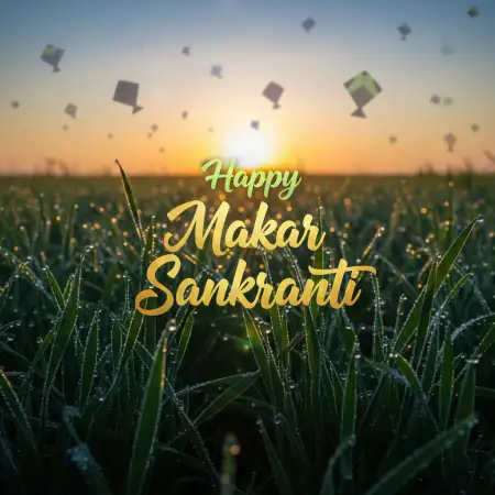 Free Makar Sankranti Wishes For Whatsapp Status 2026 Background Download