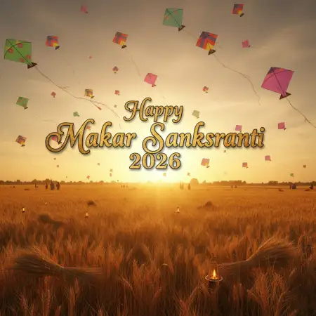 Free Makar Sankranti Wishes In Marathi 2026 Background Download