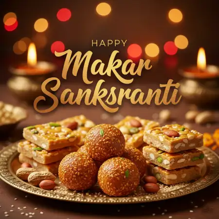 Free Makar Sankranti Wishes Multi Language 2026 Background Download