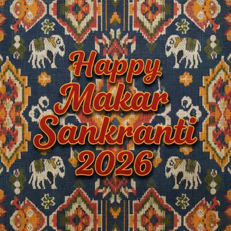 Free Makar Sankranti Wishes With Kite Images 2026 Background Download