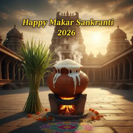 Free Makar Sankranti Wishes With Tilgul 2026 Background Download