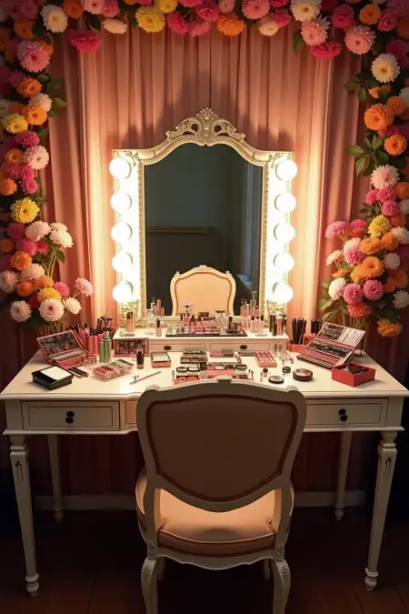 Makeup Flat Lay Background Image - Free Related Makeup Background Image