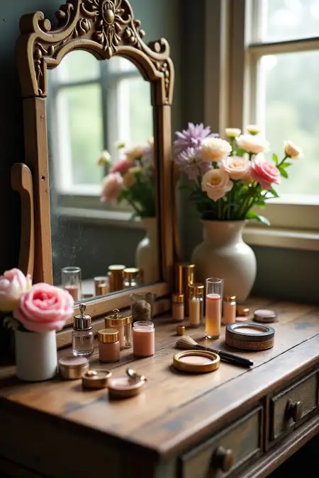 Makeup Mirror Background Aesthetic - Free Related Makeup Background Image