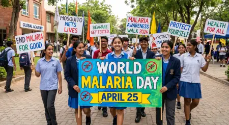 Malaria Awareness India 2026 Campaign - Free World Malaria Day 2026 Download
