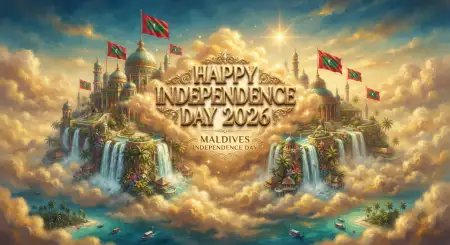 Maldives Independence Day 2026 Event Poster - Free Maldives Independence Day 2026 Download