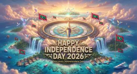 Maldives Independence Day 2026 Vector - Free Maldives Independence Day 2026 Download