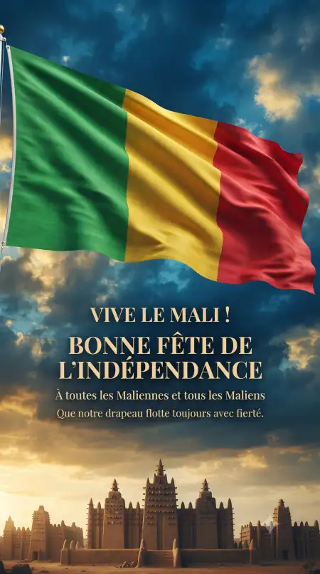 mali independence day 2026 banner - Mali Independence Day Background 2026