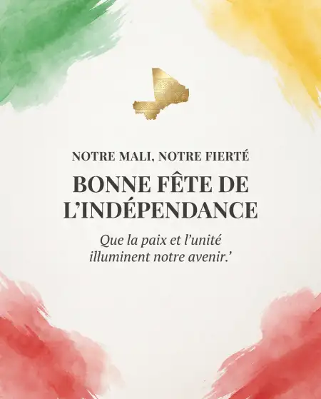 mali independence day 22 september social media post