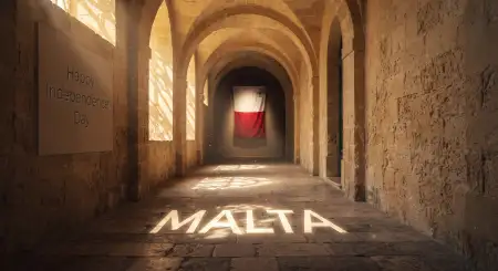 malta flag independence day background - Malta Independence Day Background