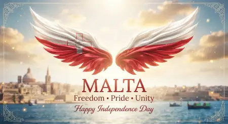 malta independence day social media post