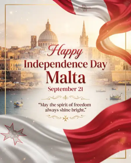 malta independence day wishes in maltese
