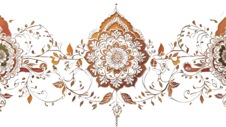 Mandala Style Png Flower Border Art - Free Related Flower Border Image