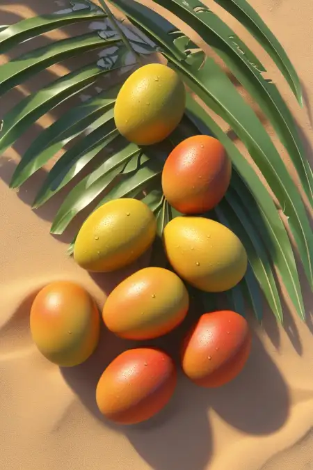 Mango And Summer Fruit Background - Free Mango Background Download