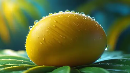 Mango Background For Food Blog Design - Free Mango Background Download