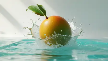 Mango Background For Poster Or Brochure - Free Mango Background Download