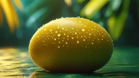 Mango Background With Soft Shadows - Free Mango Background Download