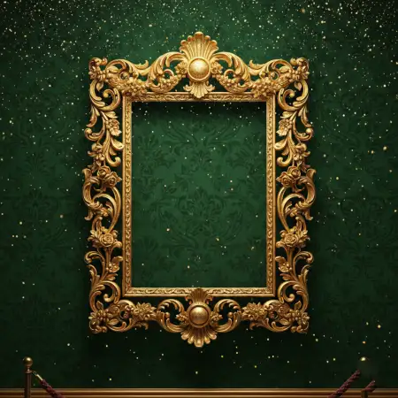 Mardi Gras Decorative Frame Background - Free Mardi Gras Background Download