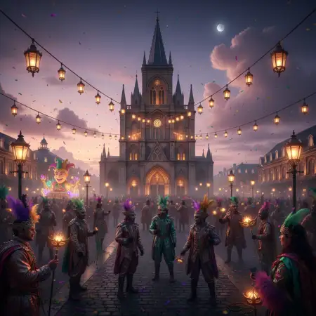 Mardi Gras Event Celebration Wallpaper - Free Mardi Gras Background Download