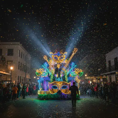 Mardi Gras Festive Wallpaper Background - Free Mardi Gras Background Download