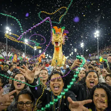 Mardi Gras Social Media Post Background - Free Mardi Gras Background Download