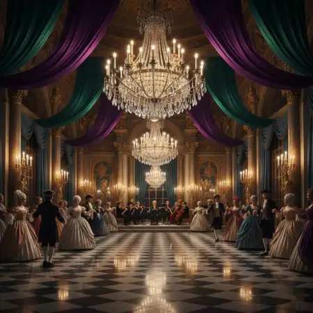 Mardi Gras Stage Show Background Design - Free Mardi Gras Background Download