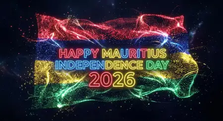 Mauritius Independence Day Poster Background 2026 - Free Happy Mauritius Independence Day 2026 Download