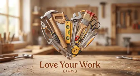 May 1 Labor Day Images Free Download - Free International Labor Day Wishes 2026 Download