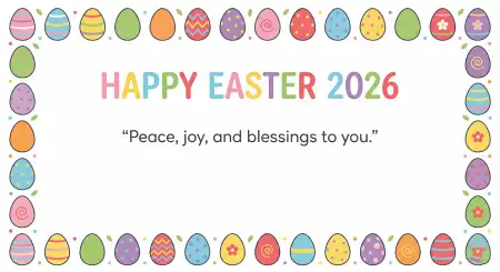 Free Meaningful Happy Easter 2026 Quotes Image Download