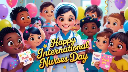 Meaningful Lines For Nurses On International Nurses Day - Free Related Happy Iinternational Nurses Day Image