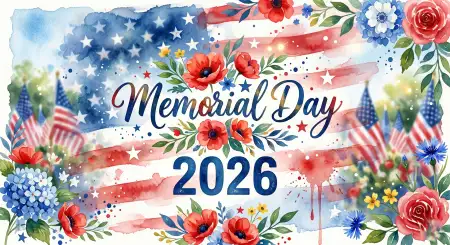 Free Memorial Day 2026 Abstract Patriotic Backgrounds Background Image Download