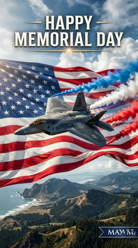 Memorial Day 2026 Air Force Tribute Images - Free Memorial Day 2026 Download