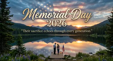 Free Memorial Day 2026 Elegant Remembrance Wallpapers Background Image Download