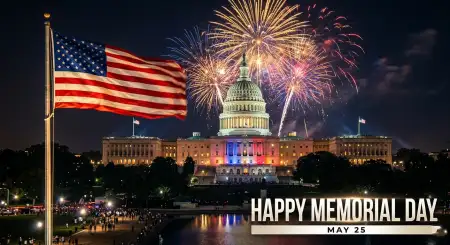 Memorial Day 2026 Patriotic Desktop Background - Free Memorial Day 2026 Download