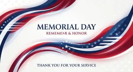 Free Memorial Day 2026 Patriotic Flyer Background Background Image Download
