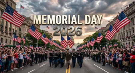 Free Memorial Day 2026 Patriotic Landscape Wallpapers Background Image Download