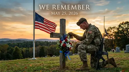 Memorial Day 2026 Remembrance Social Post - Free Memorial Day 2026 Download