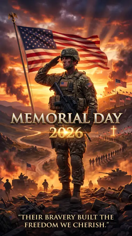 memorial day 2026 usa memorial celebration posters