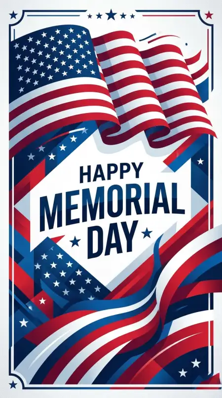Memorial Day 2026 Usa Patriotic Design - Free Memorial Day 2026 Download