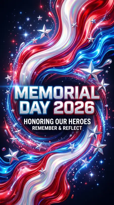Free Memorial Day Greeting Card For Teachers 2026 Image Download