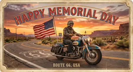 Free Memorial Day Greeting Card For Veterans Day Style 2026 Image Download
