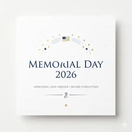 Free Memorial Day Greeting Card Psd Template 2026 Image Download