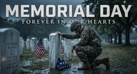 Free Memorial Day Greeting Card With Heart Touching Quotes 2026 Image Download