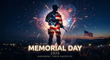Free Memorial Day Greeting Card With Remembrance Theme 2026 Image Download