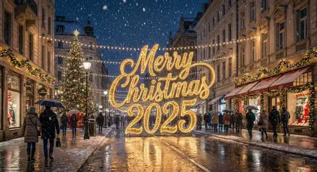 Merry Christmas 2025 Background For Shorts - Free Merry Christmas Background Download