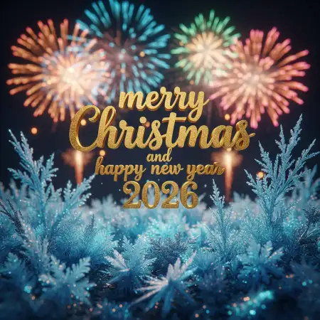 Merry Christmas And Happy New Year 2026 Celebration Images - Free Merry Christmas And Happy New Year 2026 Download
