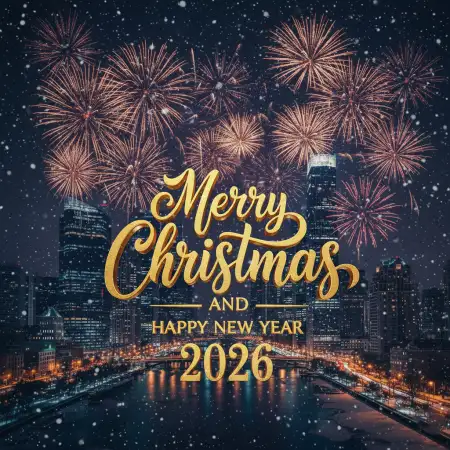 Merry Christmas And Happy New Year 2026 Family Wishes - Free Merry Christmas And Happy New Year 2026 Download