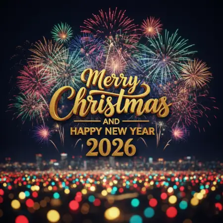 Merry Christmas And Happy New Year 2026 Friends Wishes - Free Merry Christmas And Happy New Year 2026 Download