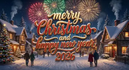 Merry Christmas And Happy New Year 2026 Hd Images Free Download - Free Merry Christmas And Happy New Year 2026 Download