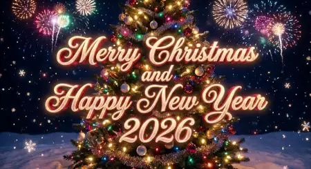 Merry Christmas And Happy New Year 2026 Status - Free Merry Christmas And Happy New Year 2026 Download