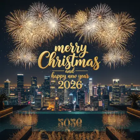 Merry Christmas And Happy New Year 2026 Whatsapp Status Images - Free Merry Christmas And Happy New Year 2026 Download